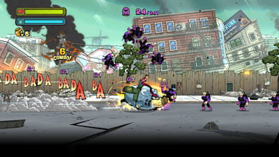 More “BUDA BUDA” sounds than a Punisher comic