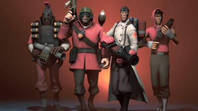 These are the four classes played most in 6v6 TF2