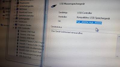 Welche Ports des Hubs haben welche Nummer?