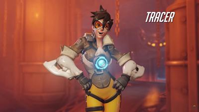 “Gesicht von Overwatch - Tracer” “Gesicht von Overwatch - Tracer”