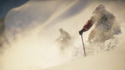 Athletes were motion captured for Steep