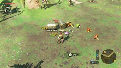 Une image des bonus apportés par un Amiibo dans le nouveau jeu Nintendo Switch The Legend of Zelda: Breath of the Wild.