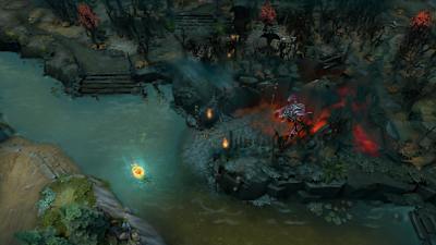 Играя в Dota 2