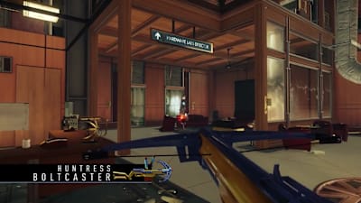 A screenshot of the Huntress Boltcaster in Prey