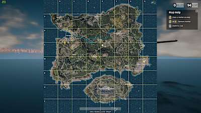 A screenshot of the PUBG map showing Hospital
