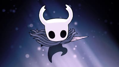 A Tim Burton-like character in Hollow Knight