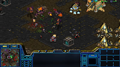 Practically everything has been remastered A screenshot from StarCraft Remastered