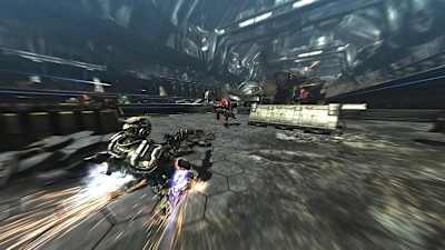 We’re a big of the knee slide in Vanquish A screenshot from Vanquish