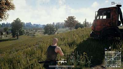 A screenshot from PUBG