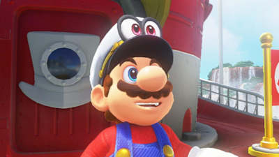 A screenshot from Super Mario Odyssey
