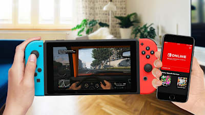 A mockup of what Grand Theft Auto V could look like on Switch