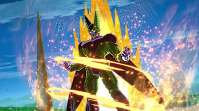 Célula en Drangon Ball FighterZ