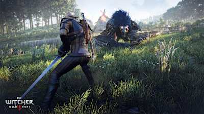In The Witcher 3 passen sich die NPCs eurem Lauftempo an.