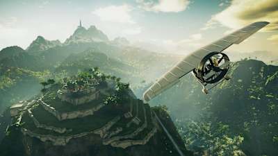 Una captura de pantalla de Just Cause 4.