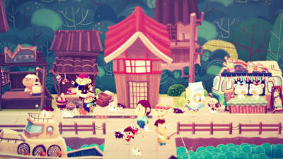 Screenshot of Mineko’s Night Market