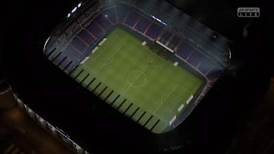 Le stade Santiago Bernabeu 