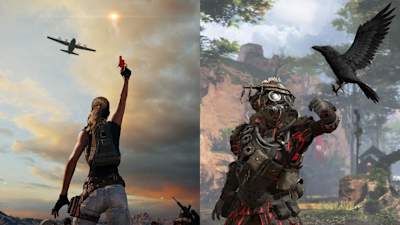 PUBG və Apex Legends iki fərqli oyun təcrübəsi təqdim edir.