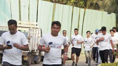 Kolkata's organized app run