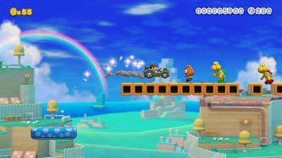 Mario Kart invades Super Mario