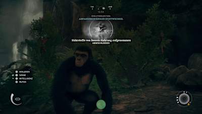 Nahrungsquellen, Werkzeuge und Fähigkeiten müssen im Open-World-Spiel erst erlangt und verinnerlicht werden