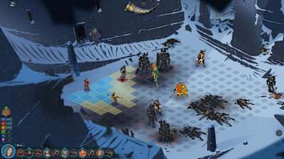 Wir planen auf dem Schlachtfeld den nächsten Zug. Die The Banner Saga Trilogie gehört zu den besten Taktik-RPGs der letzten Jahre und überzeugt mit komplexen Taktiken