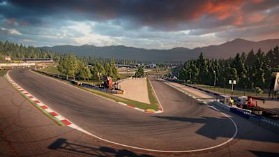 A screenshot of the Red Bull Ring in GRID