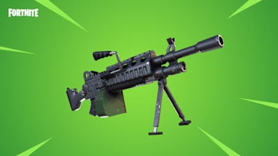 Das LMG überzeugt in Fortnite durch ein riesiges Magazin und hohe Schadenswerte, dafür dauert das Nachladen ewig und der Rückstoss will erst erlent werden