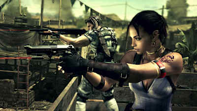 Le jeu vidéo Resident Evil 5 développé et édité par Capcom est sorti sur console Nintendo Switch en octobre 2019.