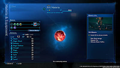 Ifrit Materia