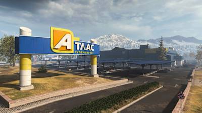 Der Atlas Superstore im Westen der Karte. Der Weg ins Zentrum ist nicht zu weit, die Beute reichlich vorhanden