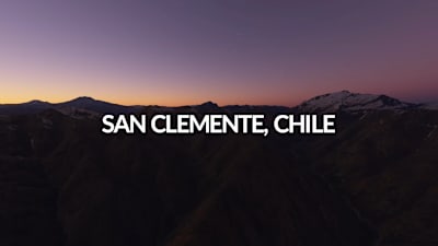 San Clemente, Chile UFO hotspot, Microsoft Flight Simulator