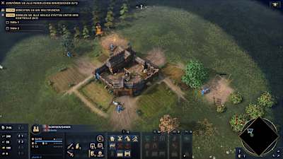 Screenshot aus Age of Empires 4 zeigt den Start einer Partie