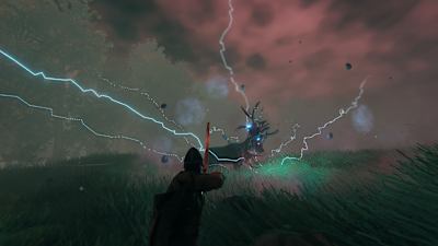 İlk boss Eikthyr görkemli görünüşüne rağmen kolayca alt edilebiliyor.