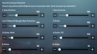 PUBG Mobile Ateş Etme Animasyon Hassasiyeti