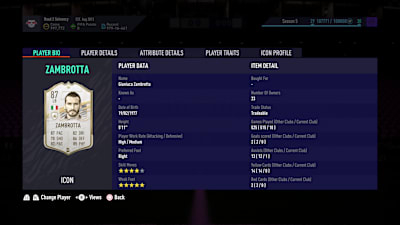 10 cheap FIFA 21 icons Zambrotta