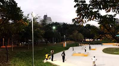 台中中正公園滑板場