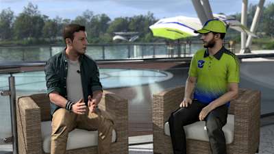 Screenshot eines Interviews im My Team-Modus von F1 2021