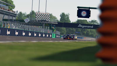 Strong Driving At Monza