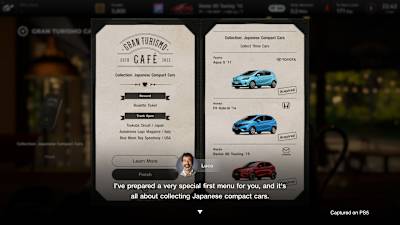 Gran Turismo 7 Cafés