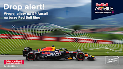Wygraj bilety na Grand Prix Austrii od Red Bull MOBILE