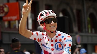 The polka dot jersey has been awarded to the best climber in the Tour de France since 1933.