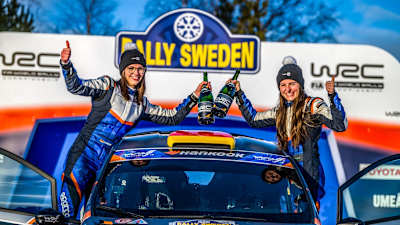 Claire Schönborn WRC Rally Sweden 2025