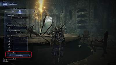 Capture d'écran d'Elden Ring Nightreign, au bastion de la table ronde. 