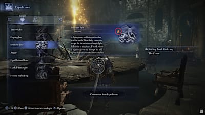 Capture d'écran d'Elden Ring Nightreign, au bastion de la table ronde. 