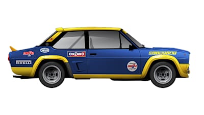 Fiat 131 Abarth, 1977