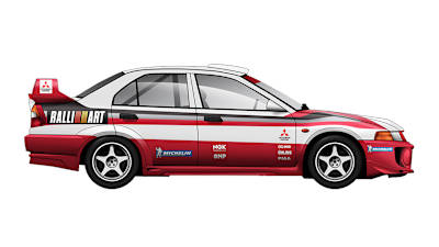 Mitsubishi Evo IV - Lancer Evolution V, 1998