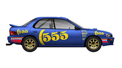 Subaru Impreza 555, 1996
