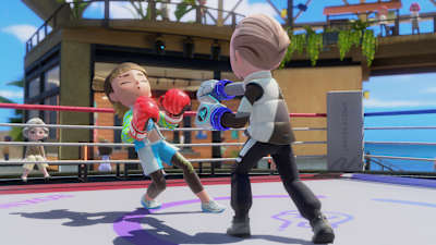Beim Boxen müssen zwei Joy-Cons pro Spieler:in genutzt werden