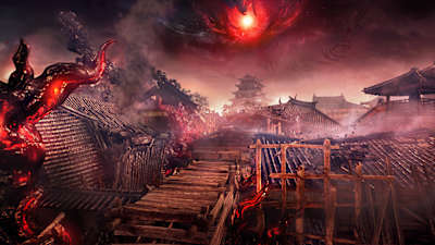 前面還有說有笑，一個轉眼江戶城就變成這樣