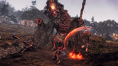 《仁王3》最多可以3人一起連線，大家一起玩就變成Party Game了，很歡樂